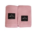 Bambusowy koc 80x100 PIWONIA / Lullalove