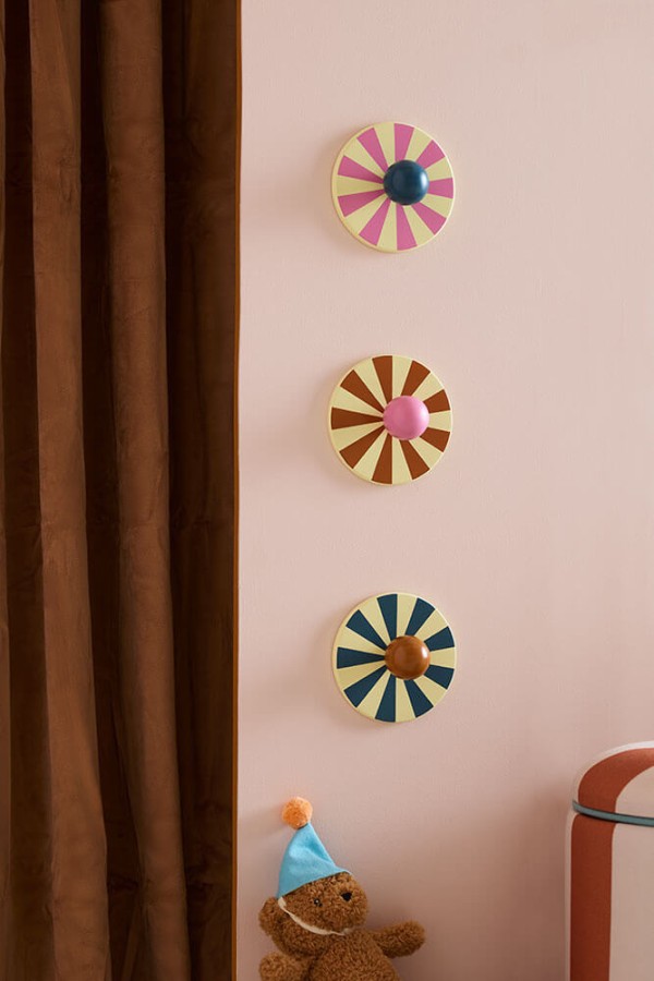 Wieszaki ścienne CIRCUS, 3 szt. / Kid's Concept