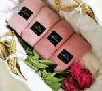 Bambusowy koc 80x100 PIWONIA / Lullalove