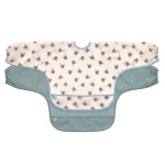 Zestaw śliniaków z długim rękawem 6m+ Tiny Team Piesek / Lassig