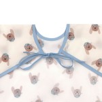 Zestaw śliniaków z długim rękawem 6m+ Tiny Team Piesek / Lassig