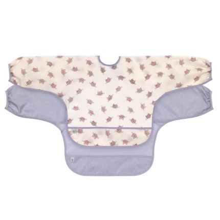 Zestaw śliniaków z długim rękawem 6m+ Tiny Team Kotek / Lassig