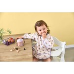 Zestaw śliniaków z długim rękawem 6m+ Tiny Team Kotek / Lassig