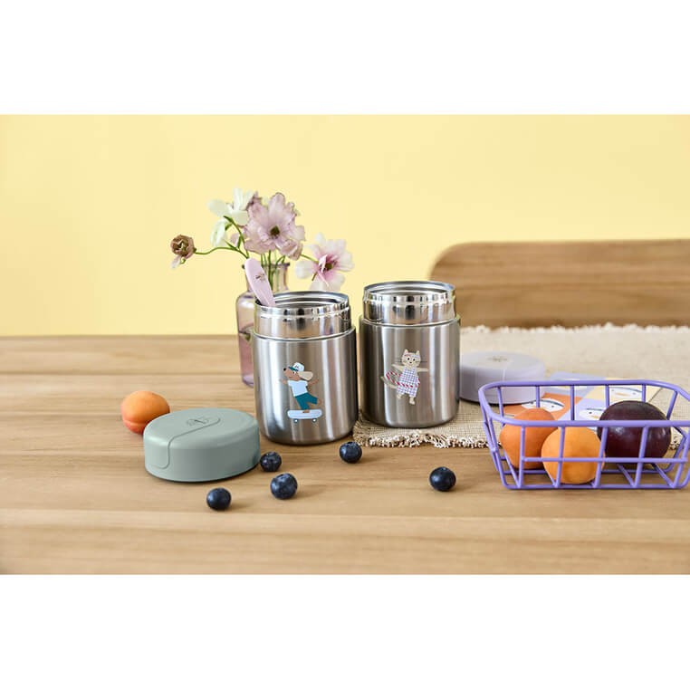 Pojemnik - termos obiadowy 315 ml Tiny Team Kotek / Lassig