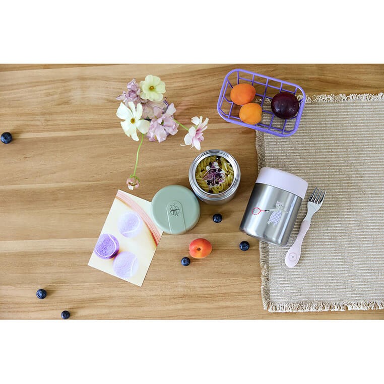 Pojemnik - termos obiadowy 315 ml Tiny Team Kotek / Lassig