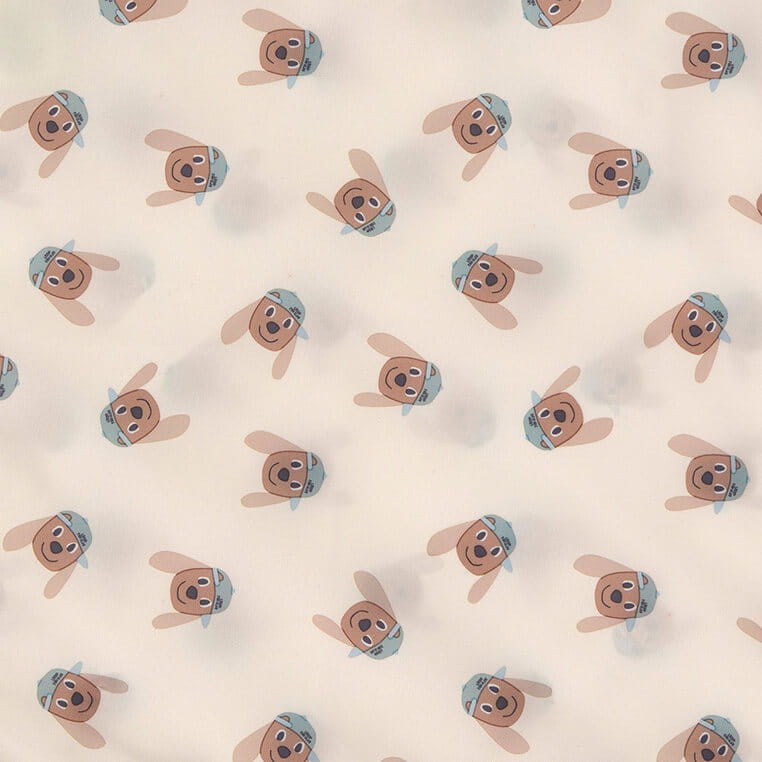 Torebka na przekąski Snack Bag na suwak 2 szt. Tiny Team Piesek / Lassig