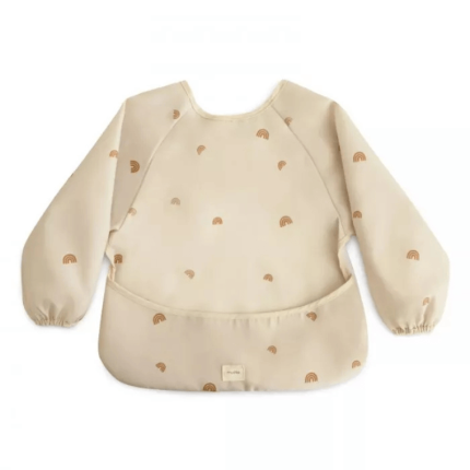 Śliniak z długim rękawem - Rainbow / Mushie