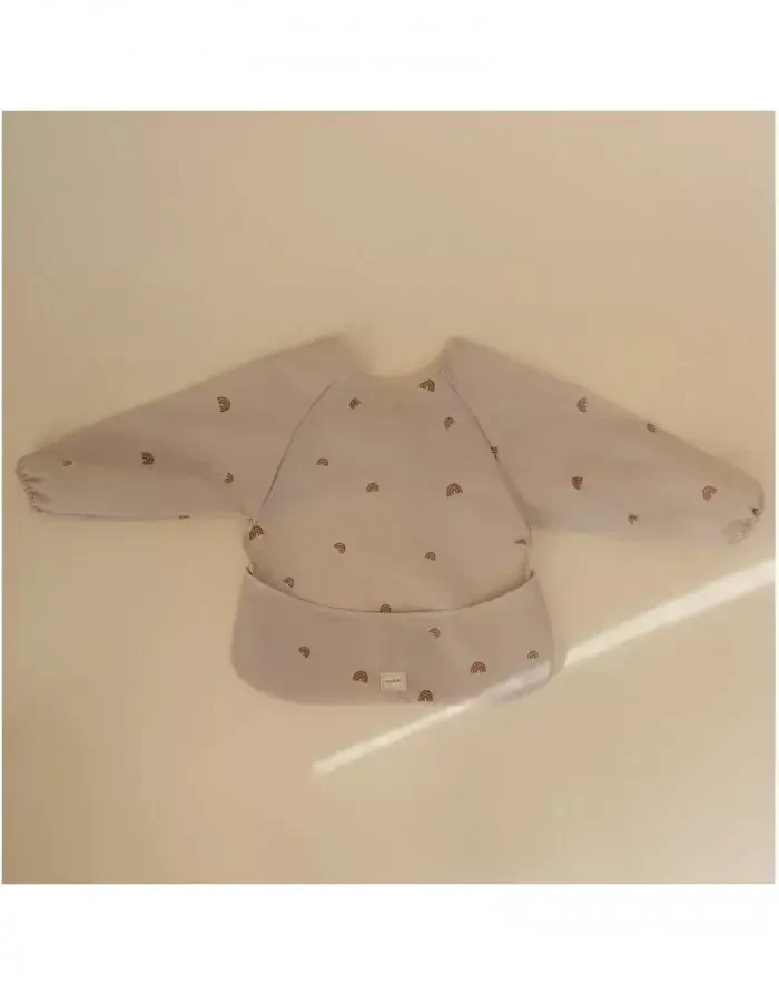 Śliniak z długim rękawem - Rainbow / Mushie