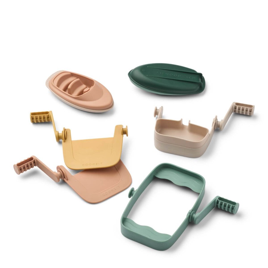 Tor wodny z łódkami Cassian - beach blue, multi mix / Liewood