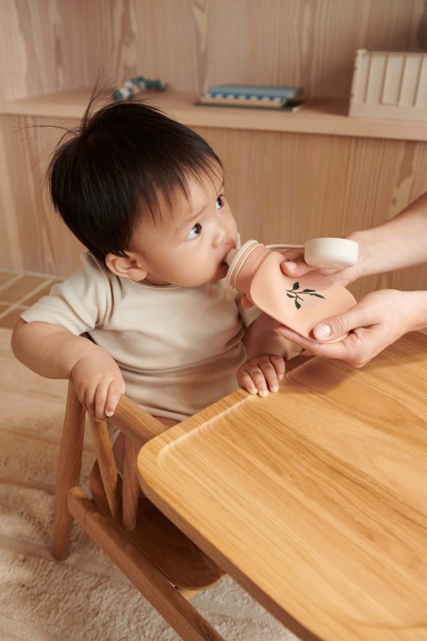 Silikonowe tubki na pokarm Lizzie, 2szt. - sea creature, sandy / Liewood