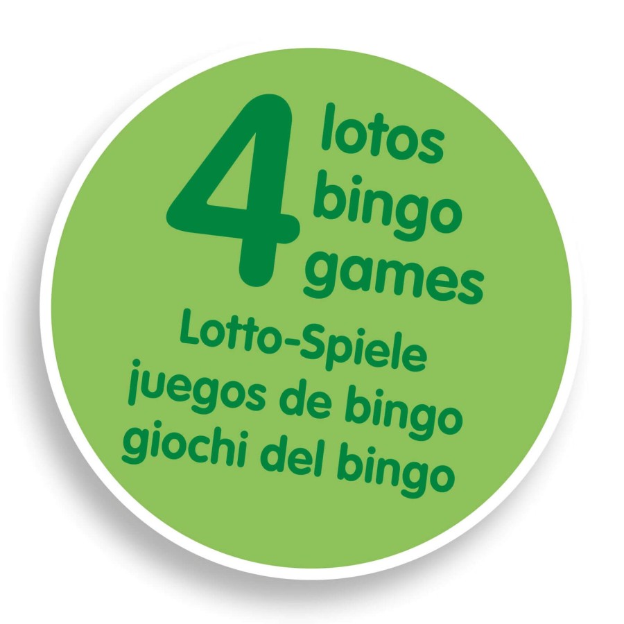 Gra edukacyjna BINGO 4w1 / DJECO