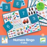 Gra edukacyjna BINGO 4w1 / DJECO