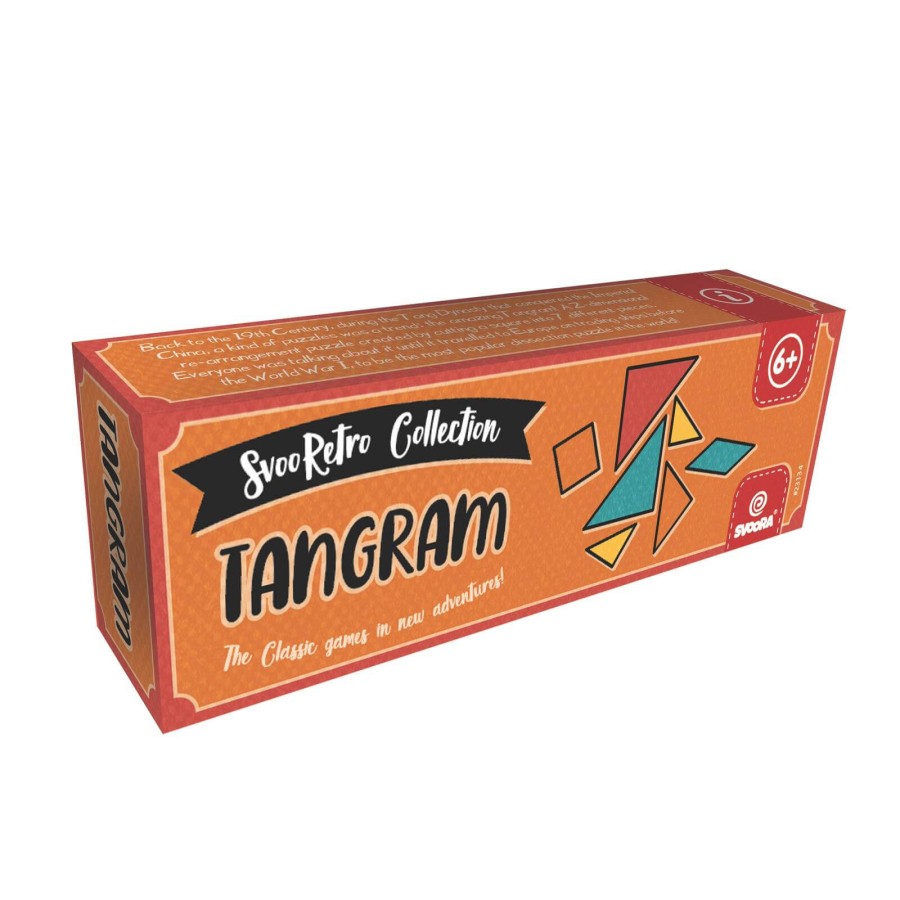 Układanka logiczna SvooRetro Tangram / SVOORA