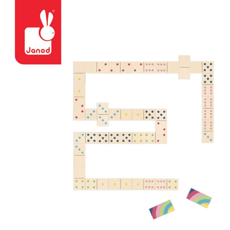 Domino drewniane 3+ / Janod