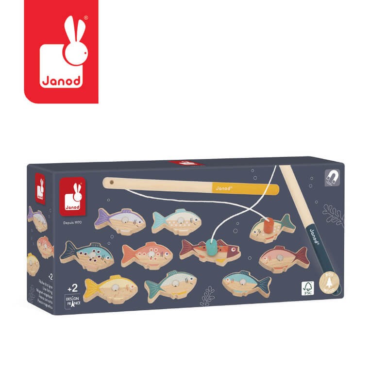 Gra zręcznościowa Łowienie rybek / Janod