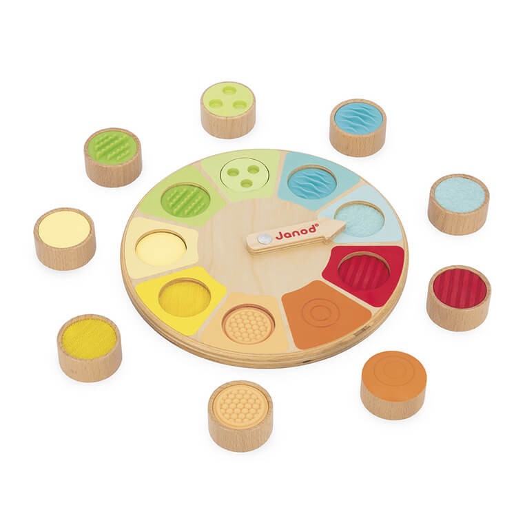 Gra pamięciowa, memory sensoryczne - Koło Sensoriel / Janod