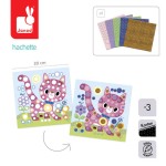 Multizestaw kreatywny 3-latka My arts & crafts - Okrągłe mozaiki, 3+ / Janod