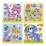 Multizestaw kreatywny 3-latka My arts & crafts - Okrągłe mozaiki, 3+ / Janod