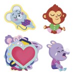 Naklejki na arkuszach 100 szt. Emocje 3+ / Janod