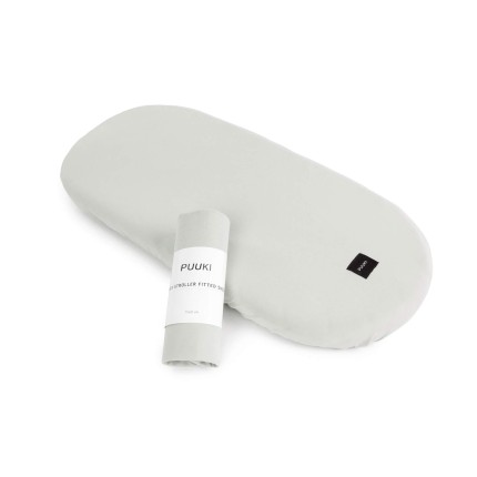 Prześcieradło do gondoli 40x80 - jasny szary / Puuki