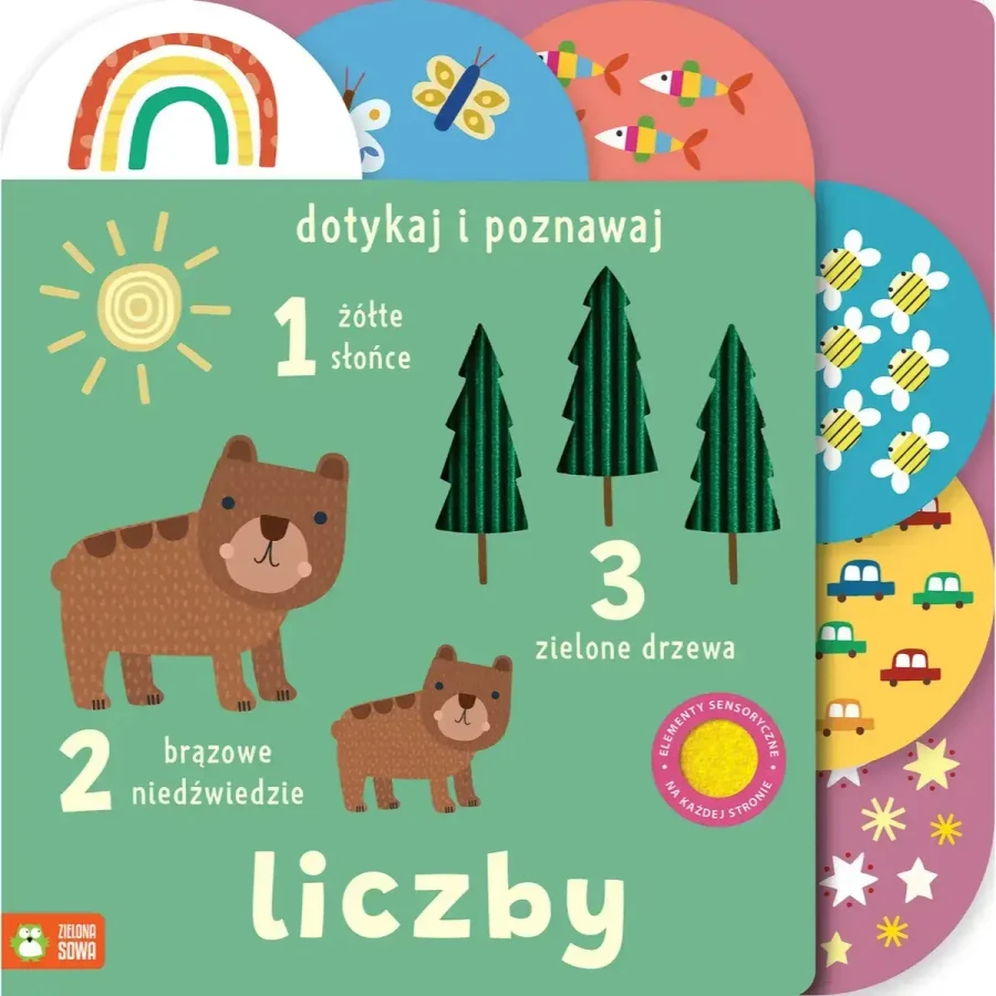 II GATUNEK: Liczby. Dotykaj i poznawaj / Wydawnictwo Zielona Sowa