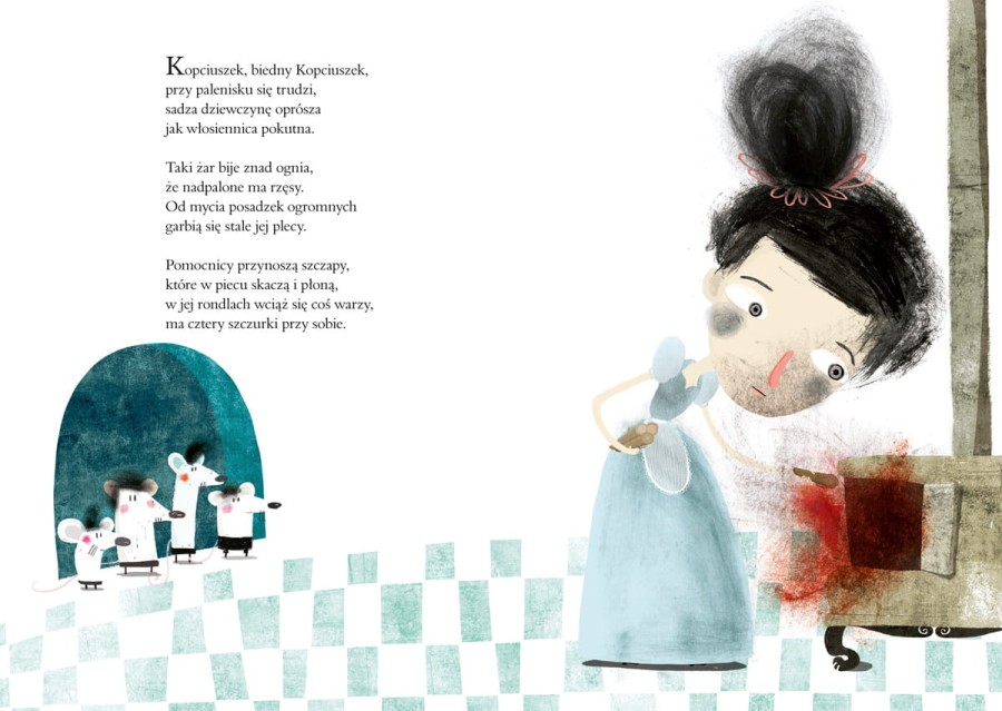 Kopciuszek - Gabriela Mistral / Wydawnictwo Nasza Księgarnia