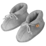 Buciki dziecięce wełniane Sierra - grey / Zaffiro