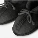 Buciki dziecięce wełniane Sierra - anthracite / Zaffiro