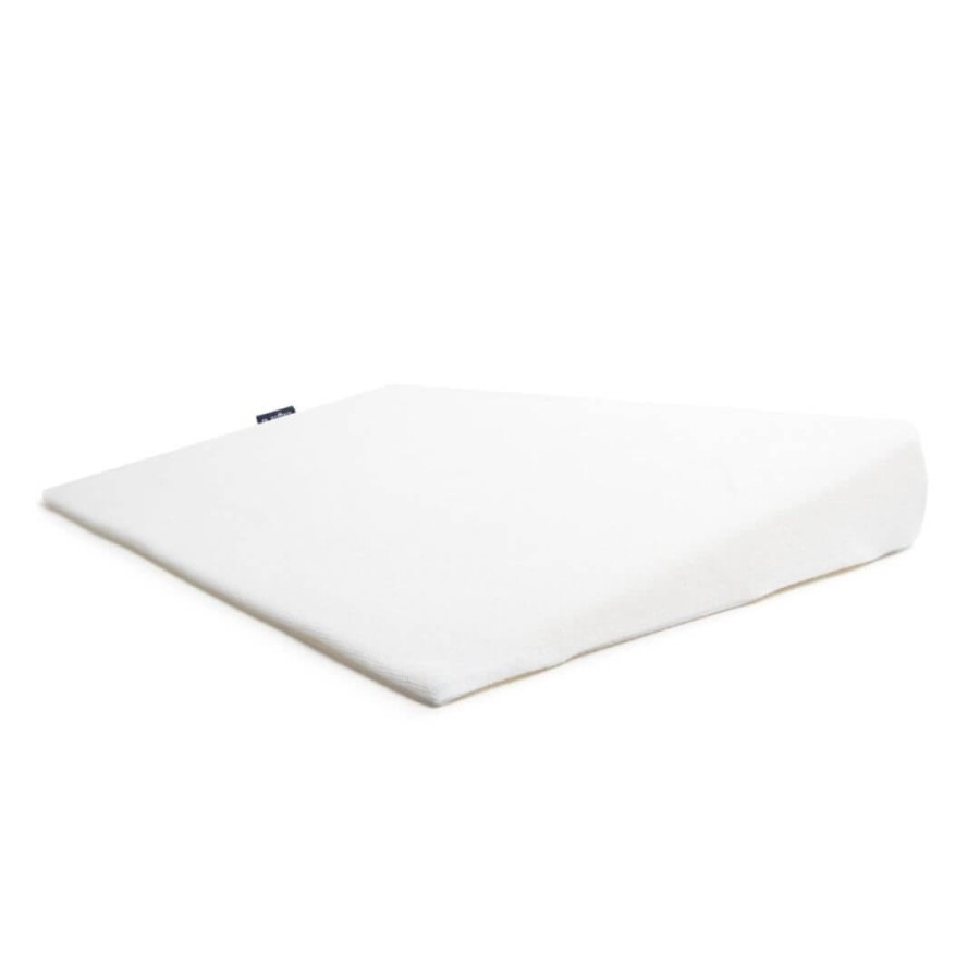 Poduszka klin bawełniana 60x37cm - white / Zaffiro