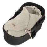 Otulacz wełniany Sierra 0-12m - beige / Zaffiro