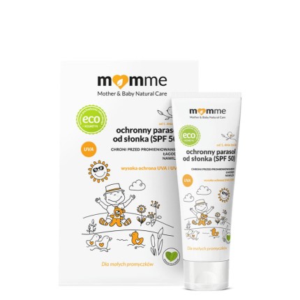 Ochronny parasol od słonka, krem przeciwsłoneczny z filtrem SPF 50, 50 ml /MomMe