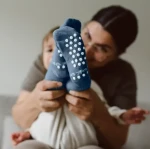 Skarpetki z antypoślizgiem Stay-on-Socks Antislip, Blue Heaven / KipKep