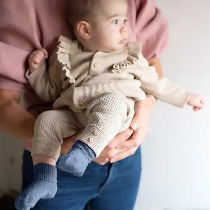 Skarpetki niemowlęce Stay-on-Socks, Blue Heaven / KipKep