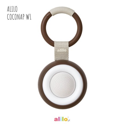 Alilo CocoNap W1 - odtwarzacz MP3 i lampka do karmienia - kokos