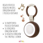 Alilo CocoNap W1 - odtwarzacz MP3 i lampka do karmienia - kokos