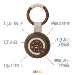 Alilo CocoNap W1 - odtwarzacz MP3 i lampka do karmienia - kokos