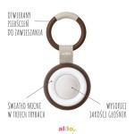 Alilo CocoNap W1 - odtwarzacz MP3 i lampka do karmienia - kokos