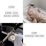 Alilo CocoNap W1 - odtwarzacz MP3 i lampka do karmienia - kokos