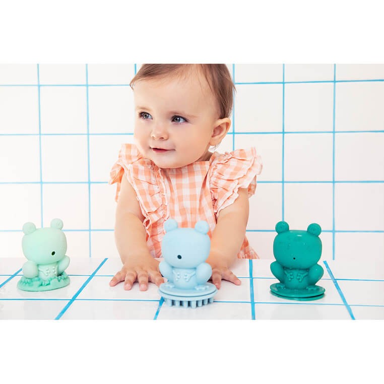 Sensoryczne zabawki do kąpieli - Żabki / Lilliputiens