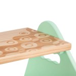 Peek-a-Boost - drewniany podest, taboret z antypoślizgiem - wersja MIĘTOWA / B. Toys