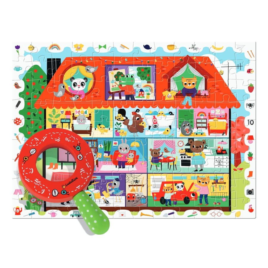 DETECTIVE PUZZLE - puzzle, gra detektywistyczna - MÓJ DOM / Ludattica