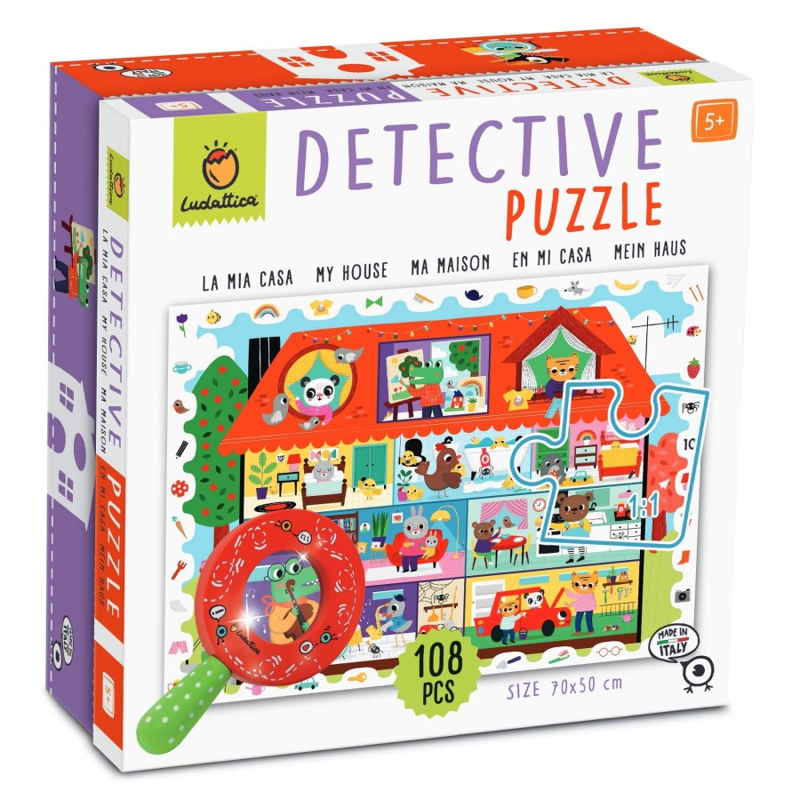 DETECTIVE PUZZLE - puzzle, gra detektywistyczna - MÓJ DOM / Ludattica