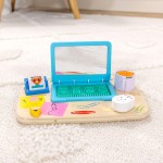 Drewniany laptop edukacyjny dla najmłodszych / Melissa & Doug