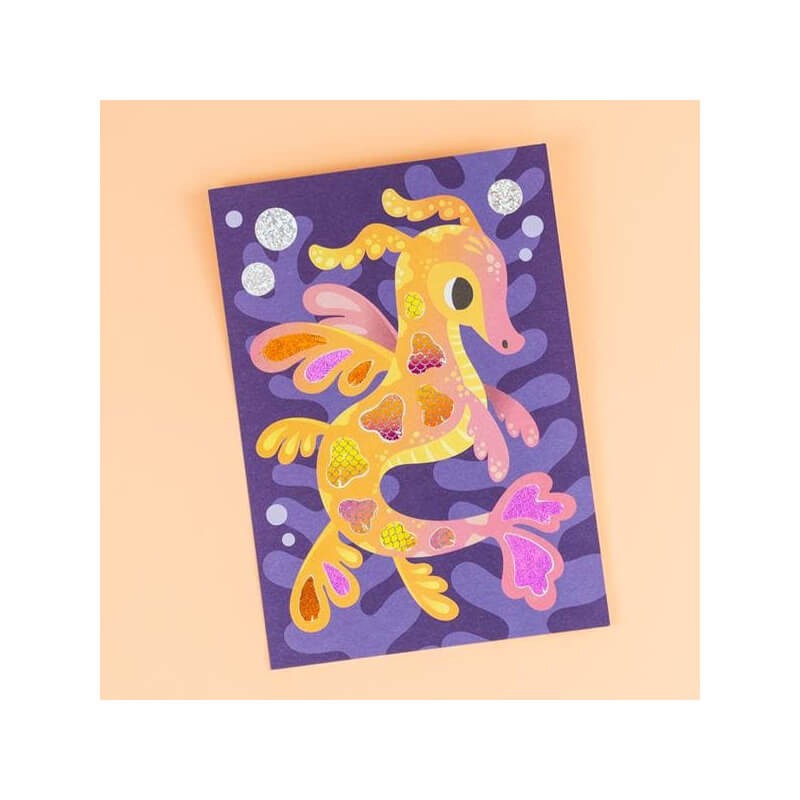 Zestaw artystyczny z folią - Magiczny Ocean / Tiger Tribe