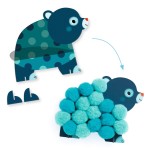 Obrazki z pomponów SŁODZIAKI / DJECO