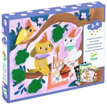 Mozaiki dla maluchów - LEŚNE PRZYJĘCIE / Djeco