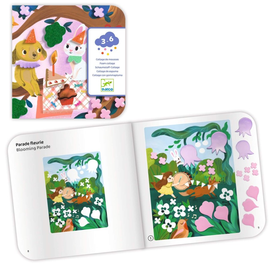 Mozaiki dla maluchów - LEŚNE PRZYJĘCIE / Djeco