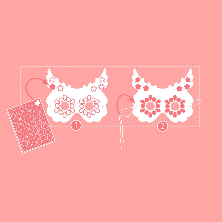 Zrób to sam - MASKI LEŚNE ZWIERZĄTKA  / Djeco