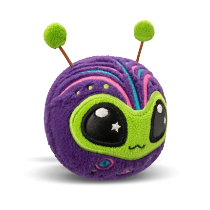 Puszysta piłeczka Zoggo - Purple Alien / Bouncibles