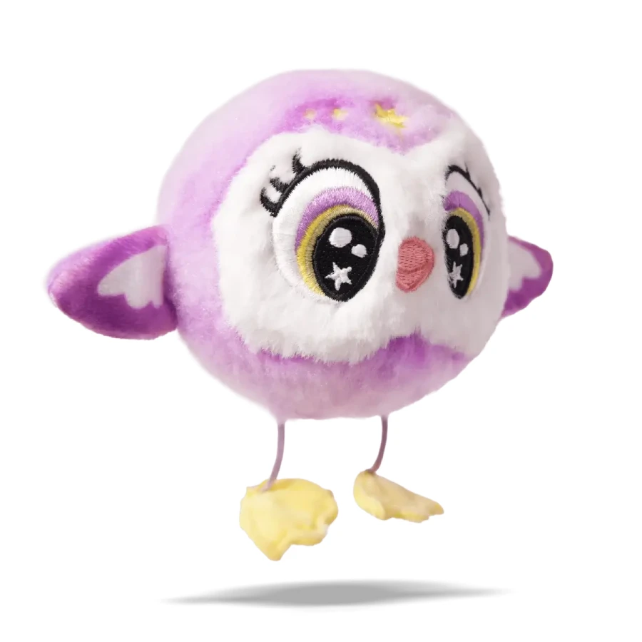 Puszysta piłeczka Luna - Purple Owl / Bouncibles